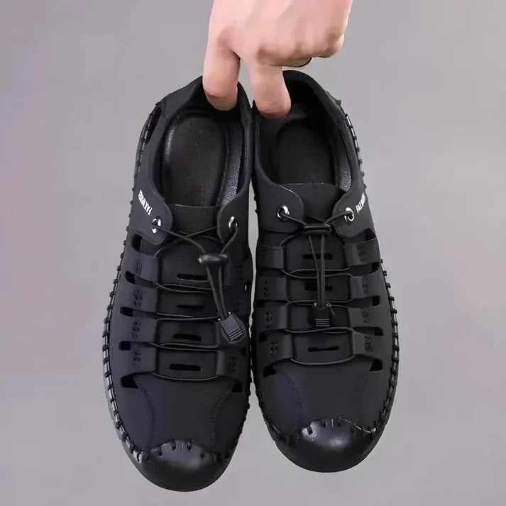 18894 Black Casual Sandals For Men - Stylish Comfort