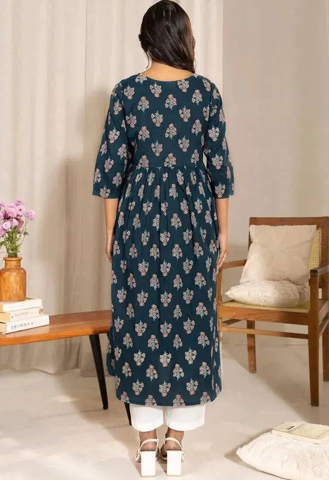 Maternity Kurtas for Women Stylish Floral Kurti