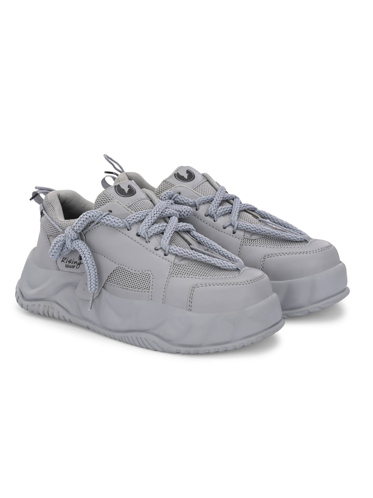 18894 Mens Grey Sport Shoes Lightweight Comfort