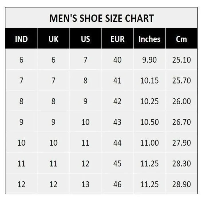 18894 Men's Leather Shoes for Office Wear - Formal Slip-On