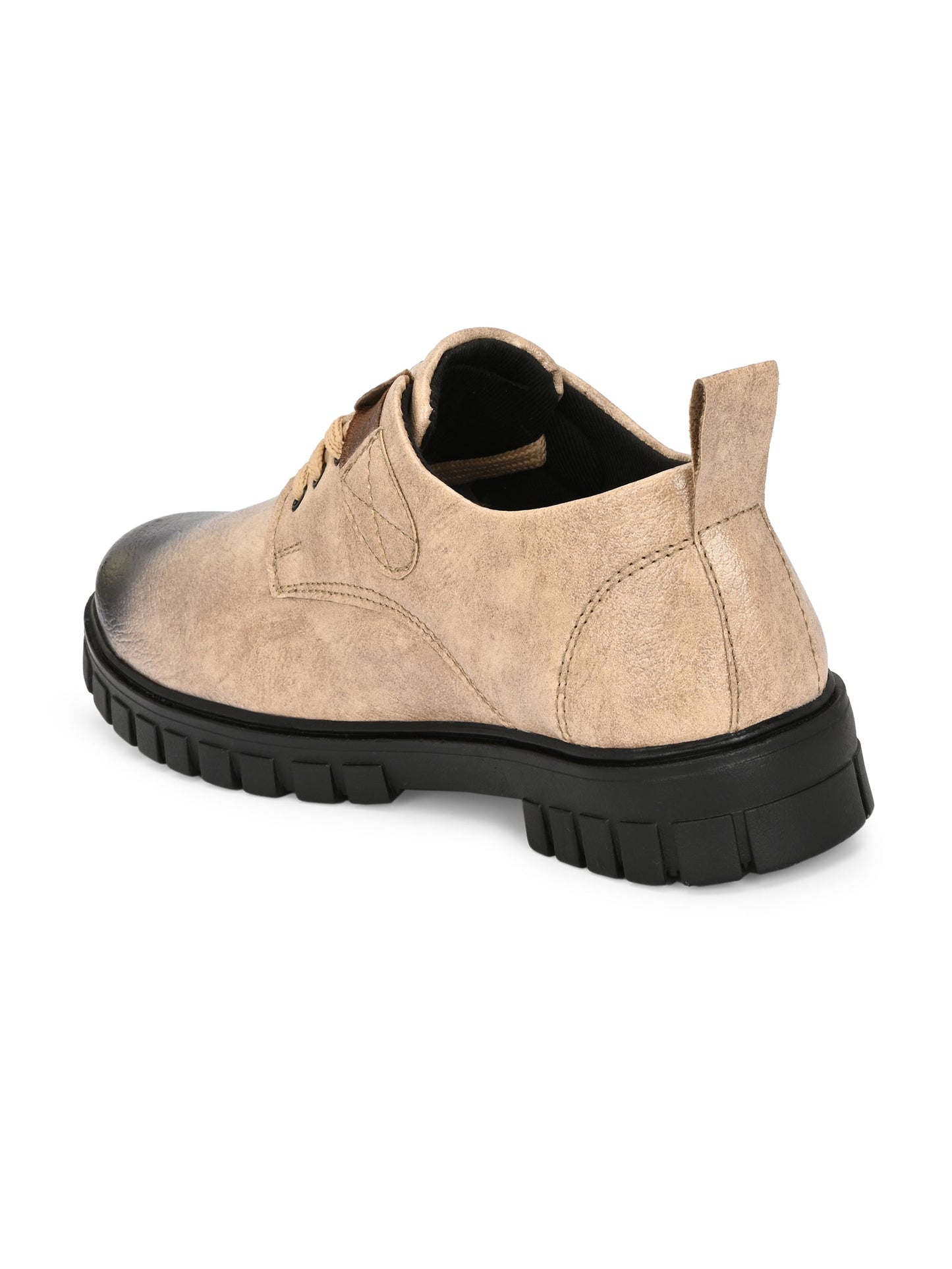 18894 Beige Casual Shoes for Men with Durable Soles