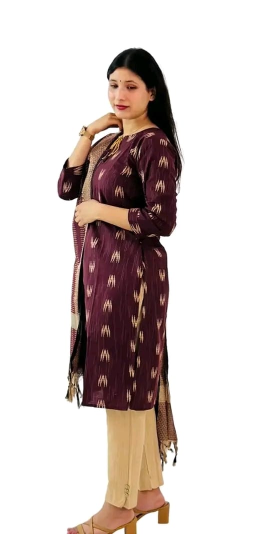 Cotton Kurta Pant Set for Women - Comfortable & Stylish