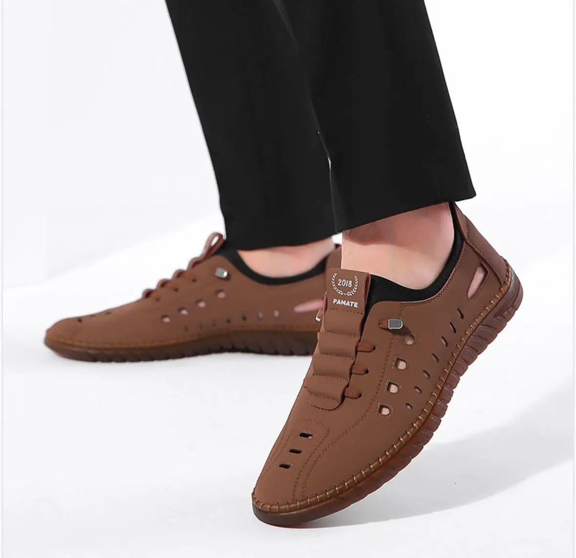 18644 Tan Stylish Casual Shoes for Men - Comfortable Fit